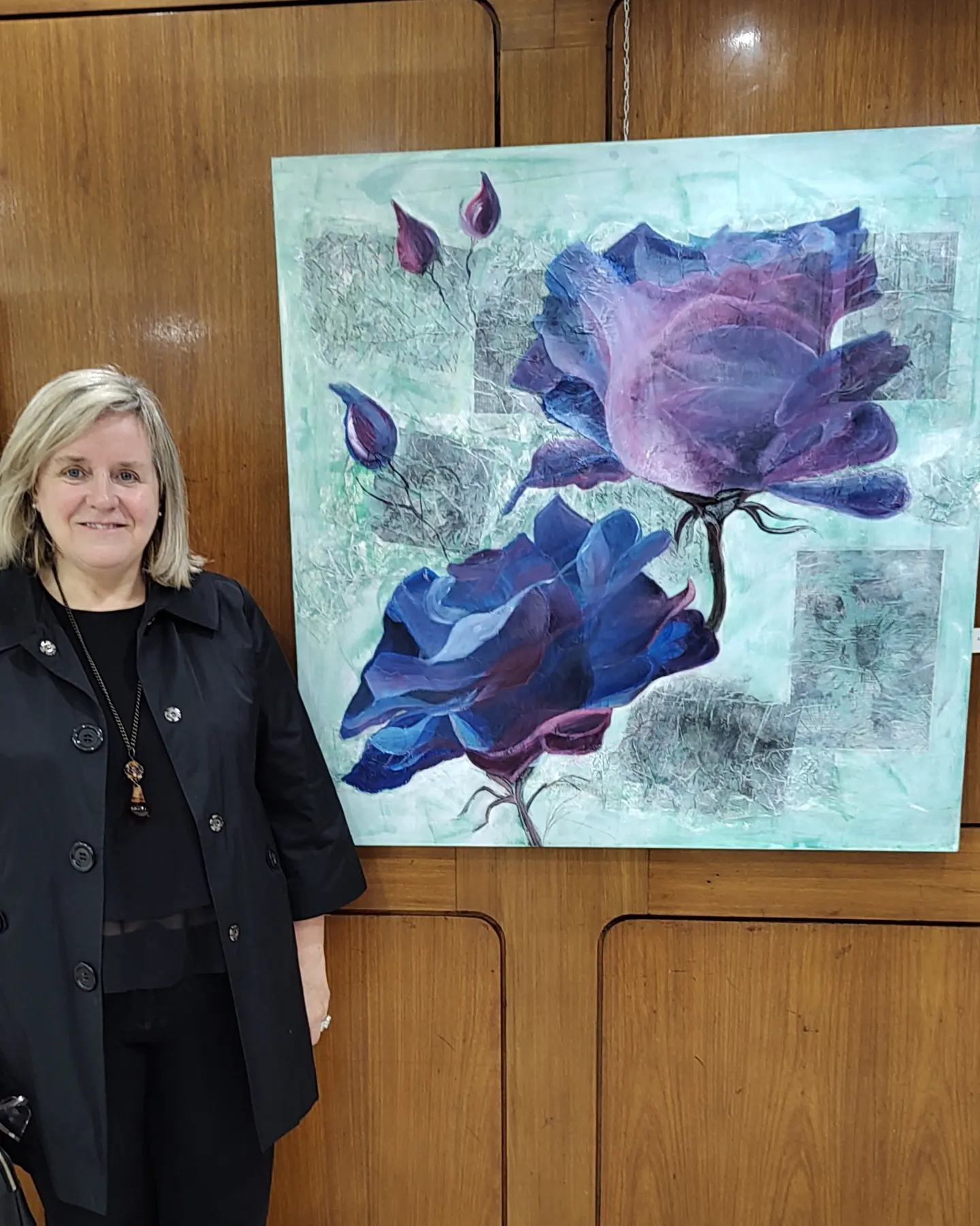 Retrato de la artista Adriana Schwindt